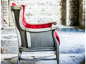 fotel "PIKOWANE WINO" - zdjęcie od aleCUDO tapicerstwo meble tkaniny