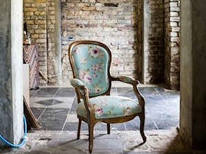 stylizowany fotel "Fantazja" - zdjęcie od aleCUDO tapicerstwo meble tkaniny