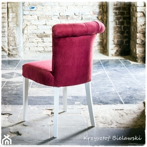 krzesło "RÓŻA MAROKAŃSKA" - zdjęcie od aleCUDO tapicerstwo meble tkaniny