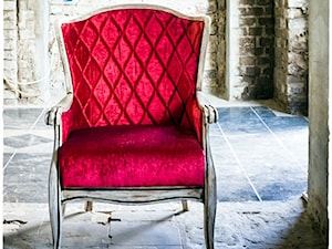 fotel "PIKOWANE WINO" - zdjęcie od aleCUDO tapicerstwo meble tkaniny