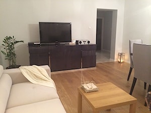 Piernikowy apartament - Salon, styl nowoczesny - zdjęcie od magdalena_simona