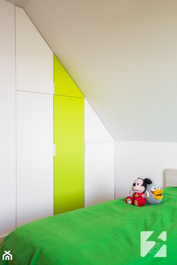 Dom z fornirem w roli głównej - Pokój dziecka, styl nowoczesny - zdjęcie od 3TOP KUCHNIE