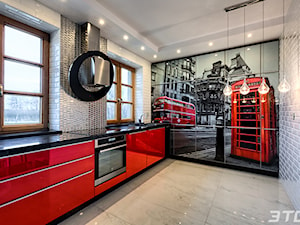 Zabudowa kuchni w mieszkaniu - styl brytyjski - zdjęcie od 3TOP KUCHNIE