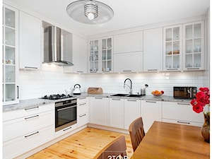 Biała kuchnia na wymiar od 3TOP Meble - Kuchnia, styl tradycyjny - zdjęcie od 3TOP KUCHNIE