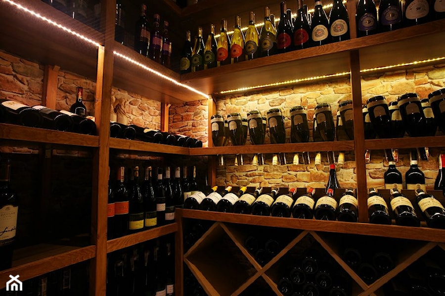 Meble na wymiar do winiarni - Wnętrza publiczne - zdjęcie od 3TOP KUCHNIE