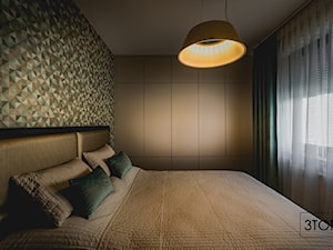 Mała, ale stylowa i funkcjonalna sypialnia - zdjęcie od 3TOP KUCHNIE
