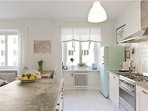 Biel z kroplą mięty - Kuchnia, styl skandynawski - zdjęcie od Casa Bianca