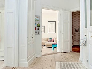 Mieszkanie w skandynawskim stylu - Hol / przedpokój, styl skandynawski - zdjęcie od Casa Bianca
