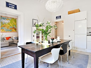 Mieszkanie w stylu skandynawskim - Jadalnia, styl skandynawski - zdjęcie od Casa Bianca