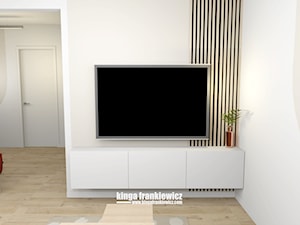 Mieszkanie na sprzedaż w Krakowie + homestaging - Salon, styl minimalistyczny - zdjęcie od Pracownia Kardamon