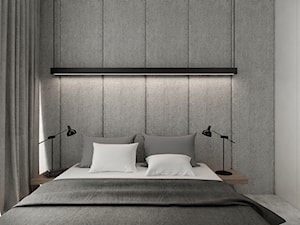 A/KK/1/16 - Średnia sypialnia, styl minimalistyczny - zdjęcie od Kaza_concept