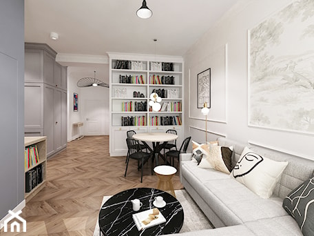 Aranżacje wnętrz - Salon: Apartament na starym mokotowie - Salon, styl tradycyjny - Krystyna Regulska Architektura Wnętrz. Przeglądaj, dodawaj i zapisuj najlepsze zdjęcia, pomysły i inspiracje designerskie. W bazie mamy już prawie milion fotografii!