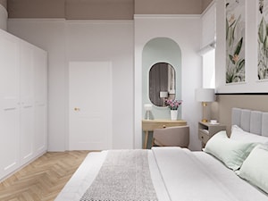 Sypialnia, styl nowoczesny - zdjęcie od Krystyna Regulska Architektura Wnętrz
