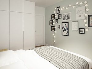 Sypialnia, styl skandynawski - zdjęcie od Krystyna Regulska Architektura Wnętrz
