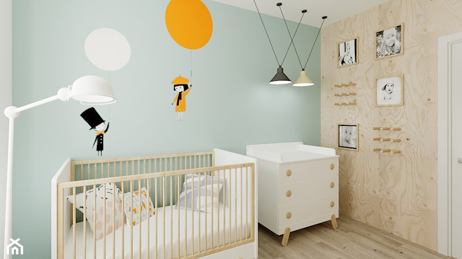 Pokój dziecka, styl skandynawski - zdjęcie od Krystyna Regulska Architektura Wnętrz