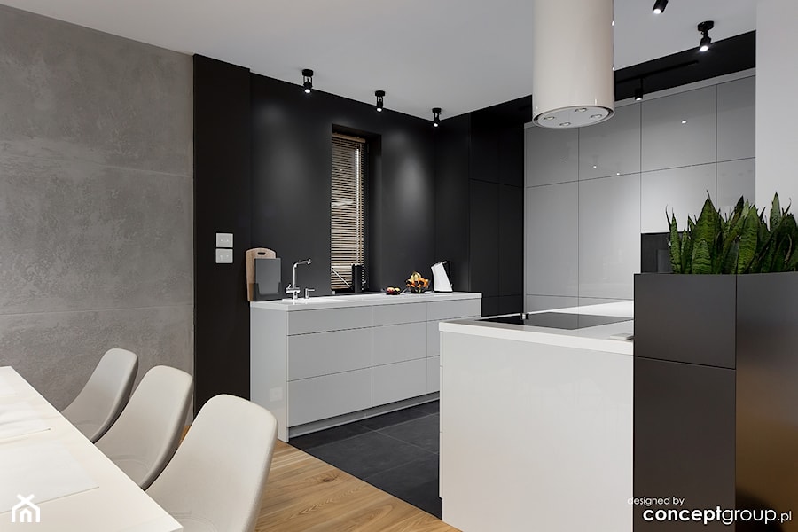 Dom w Dąbrowie Górniczej - Realizacja - Kuchnia, styl nowoczesny - zdjęcie od Conceptgroup