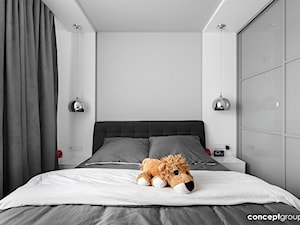 Mieszkanie w Chorzowie - Realizacja - Sypialnia - zdjęcie od Conceptgroup