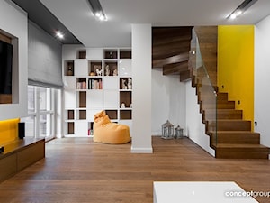Dom w Raciborzu - Realizacja - Schody, styl nowoczesny - zdjęcie od Conceptgroup