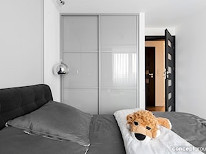 Mieszkanie w Chorzowie - Realizacja - Sypialnia, styl nowoczesny - zdjęcie od Conceptgroup