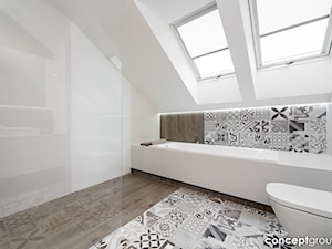 Dom w Dąbrowie Górniczej - Realizacja - Łazienka, styl nowoczesny - zdjęcie od Conceptgroup