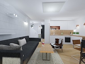 Salon, styl minimalistyczny - zdjęcie od made in HOLA