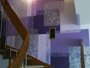 Klatka schodowa w domu jednorodzinnym w Studzienicach k. Pszczyny - zdjęcie od Inside Outside Design