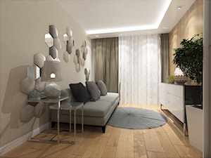 Nowoczesne, jasne, gustowne wnętrze.. - Sypialnia, styl nowoczesny - zdjęcie od Inside Outside Design