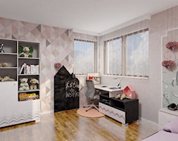 Dom w Częstochowie - nowocześnie i przyjaźnie - Pokój dziecka, styl glamour - zdjęcie od Inside Outside Design - Homebook