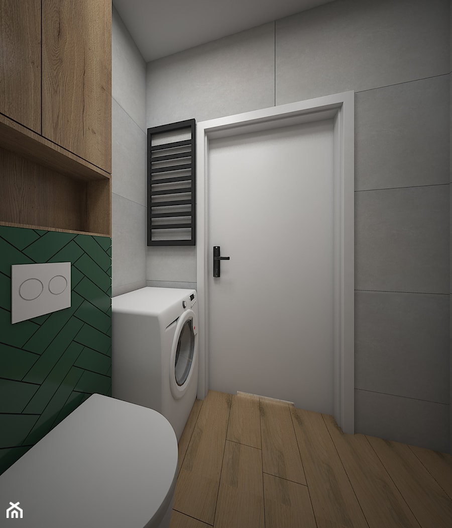 Mieszkanie na wynajem krótkoterminowy - Łazienka, styl nowoczesny - zdjęcie od IM WNĘTRZA | Projektowanie wnętrz