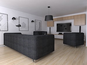 Projekty - wnętrza pozostałe - Salon, styl minimalistyczny - zdjęcie od IM WNĘTRZA | Projektowanie wnętrz