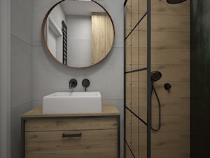 Mieszkanie na wynajem krótkoterminowy - Łazienka, styl nowoczesny - zdjęcie od IM WNĘTRZA | Projektowanie wnętrz