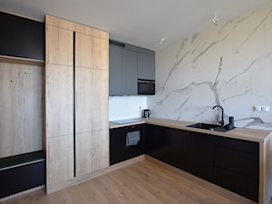 Mieszkanie na wynajem krótkoterminowy - Kuchnia, styl nowoczesny - zdjęcie od IM WNĘTRZA | Projektowanie wnętrz