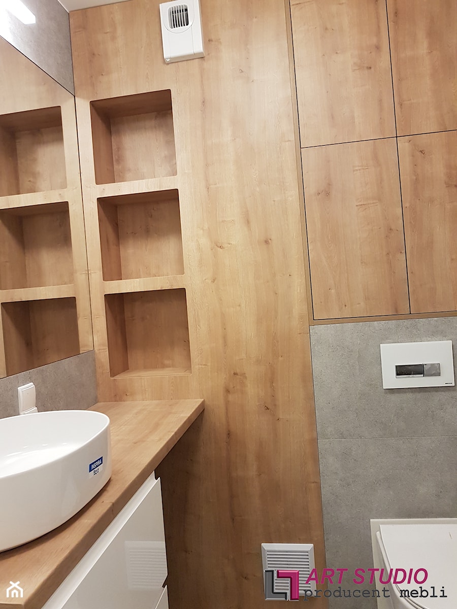 Zabudowy łazienek - Łazienka, styl nowoczesny - zdjęcie od Art.studio