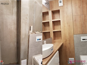 Zabudowa łazienki - Łazienka, styl nowoczesny - zdjęcie od Art.studio