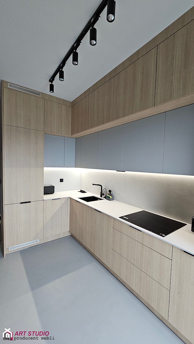 Kompleksowa realizacja wnętrz #1 - Kuchnia, styl minimalistyczny - zdjęcie od Art.studio