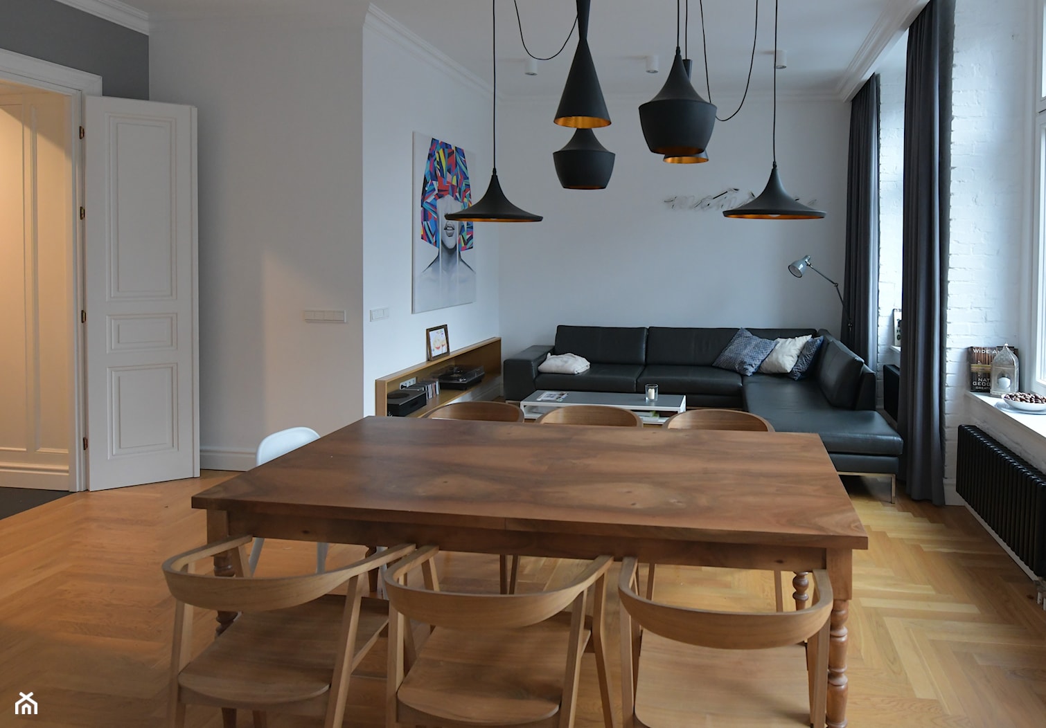 Stylizacja apartamentu w Bytomiu - Salon, styl rustykalny - zdjęcie od ~michał gulajski~projektant i stylista wnętrz~ - Homebook