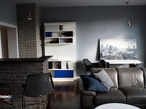 Mieszkanie w kamienicy - Salon, styl nowoczesny - zdjęcie od StudioZ Projektowanie i Aranżacja Wnętrz Justyna Zuzanna Szpejnowska