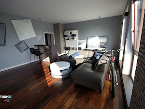 Mieszkanie w kamienicy - Salon, styl nowoczesny - zdjęcie od StudioZ Projektowanie i Aranżacja Wnętrz Justyna Zuzanna Szpejnowska