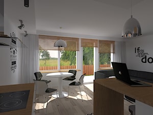 Mieszkanie dla 1 osoby Ruda Śląska - Kuchnia, styl skandynawski - zdjęcie od Ideal Place