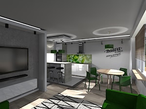 Mieszkanie dla 1 osoby Ruda Śląska - Kuchnia, styl nowoczesny - zdjęcie od Ideal Place