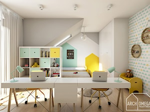 pokój dla dwójki dzieci - zdjęcie od Archomega Biuro Architektoniczne