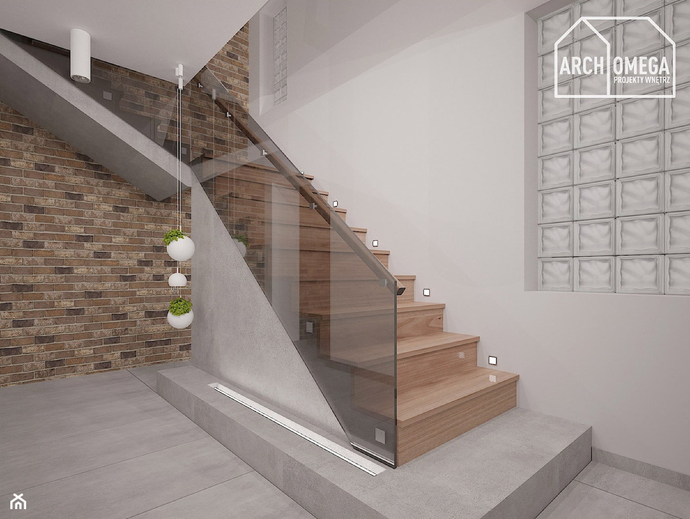 styl nowoczeny - parter domu - zdjęcie od Archomega Biuro Architektoniczne - Homebook