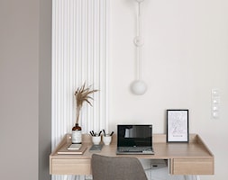 Home Office w barwach ziemi - zdjęcie od Archomega Biuro Architektoniczne - Homebook