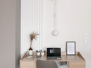 Home Office w barwach ziemi - zdjęcie od Archomega Biuro Architektoniczne