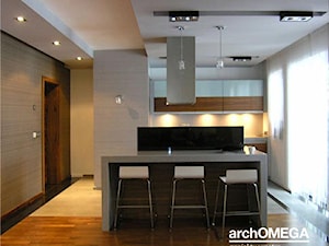 kuchnia minimalistów - zdjęcie od Archomega Biuro Architektoniczne