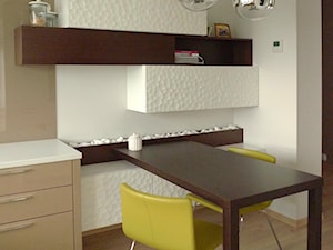 kuchnia - cappuccino z pianką - zdjęcie od Archomega Biuro Architektoniczne