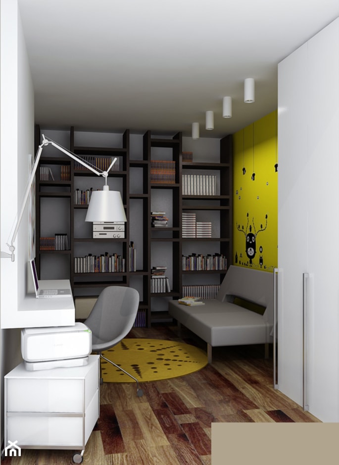 biało - miętowo w Garden Residence - Pokój dziecka, styl nowoczesny - zdjęcie od Archomega Biuro Architektoniczne