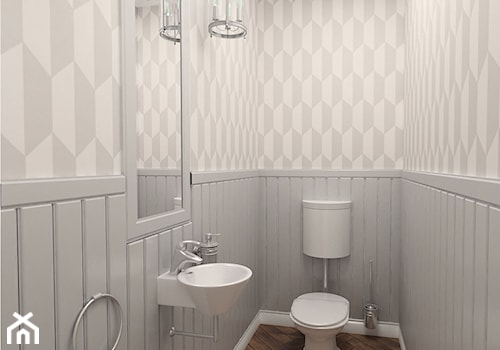 łazienka w stylu shabby chic - zdjęcie od Archomega Biuro Architektoniczne