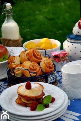 Śniadanie w ogrodzie - Jadalnia, styl rustykalny - zdjęcie od Country Avenue