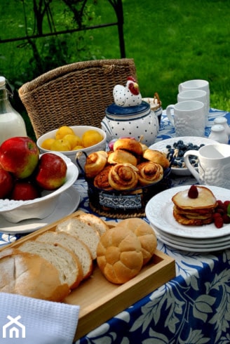Śniadanie w ogrodzie - Jadalnia, styl rustykalny - zdjęcie od Country Avenue